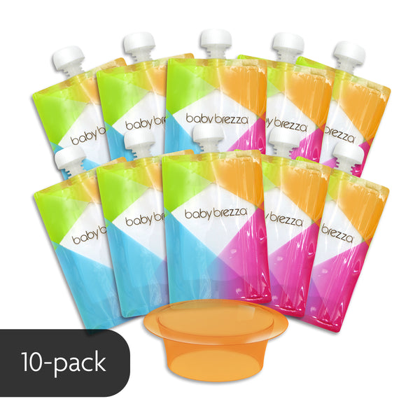 Reusable Baby Food Pouches - 10 Pack - product thumbnail
